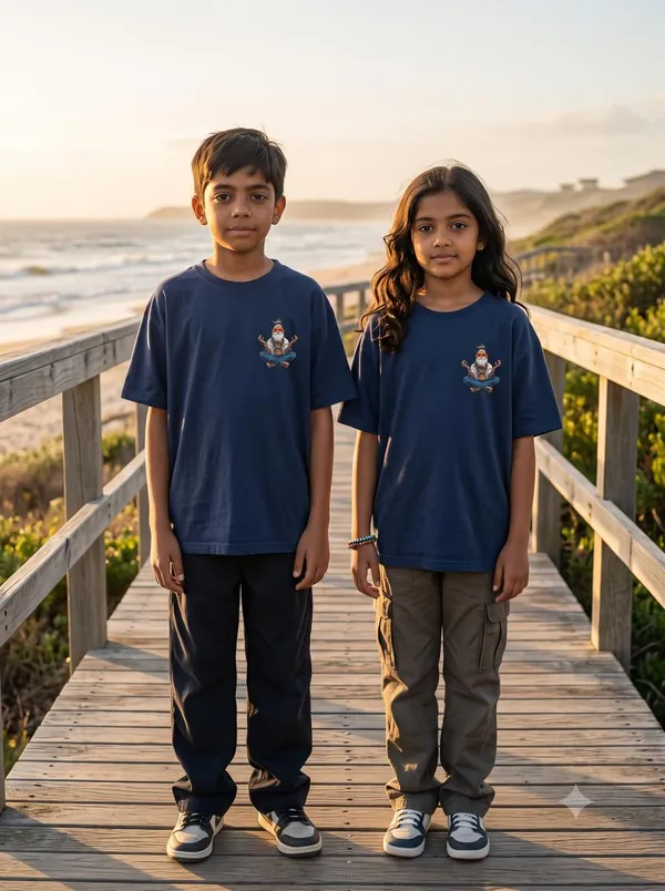 Navy_Cotton_Biowash_T-Shirt_For_Kids