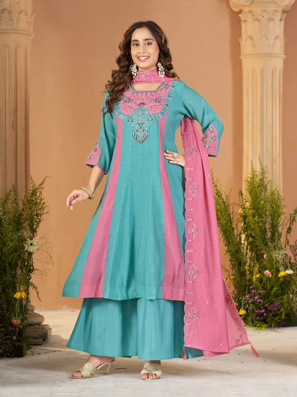 Women's_Mal_Chanderi_Ethnic_Motifs_Embroidered_Kurti_Palazzo_with_Dupatta