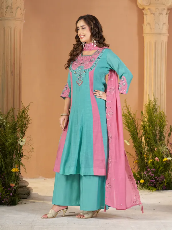 Women's_Mal_Chanderi_Ethnic_Motifs_Embroidered_Kurti_Palazzo_with_Dupatta