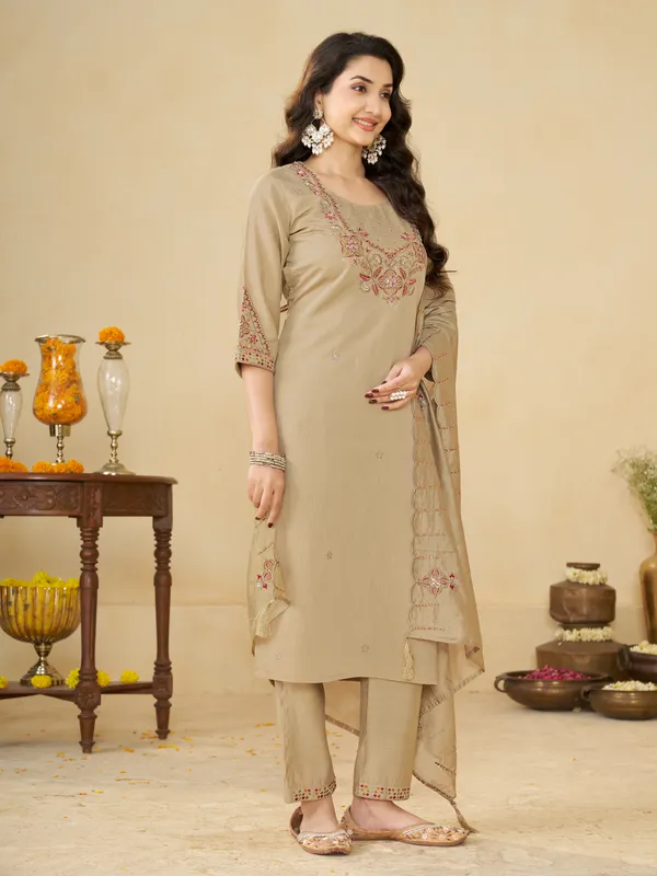 Women's_Marina_Silk_Ethnic_Motifs_Embroidered_Kurti_Palazzo_with_Dupatta
