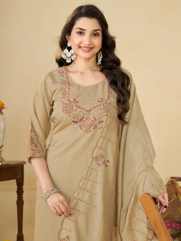 Women's_Marina_Silk_Ethnic_Motifs_Embroidered_Kurti_Palazzo_with_Dupatta