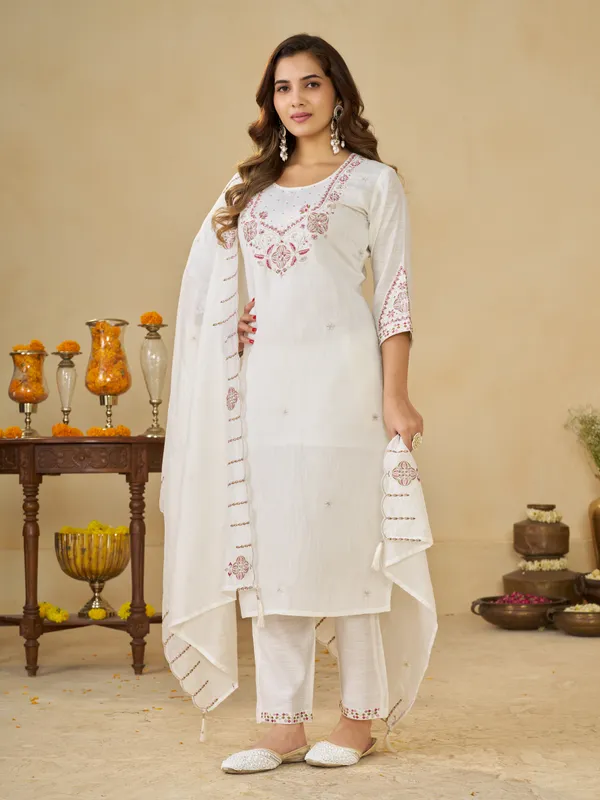 Women's_Marina_Silk_Ethnic_Motifs_Embroidered_Kurti_Palazzo_with_Dupatta