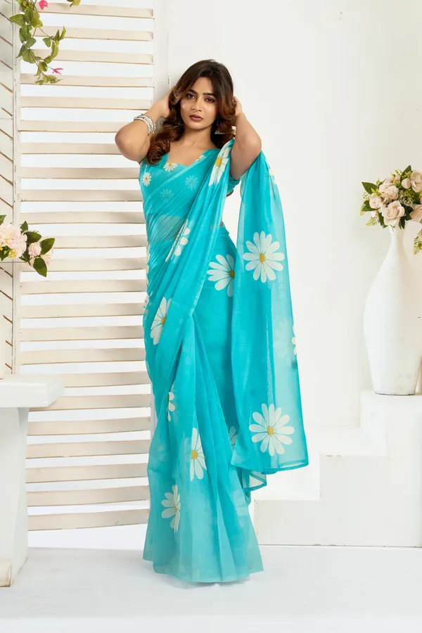 Women's_Pre-Pleated_One_Minute_Ready_to_Wear_Cotton_Saree