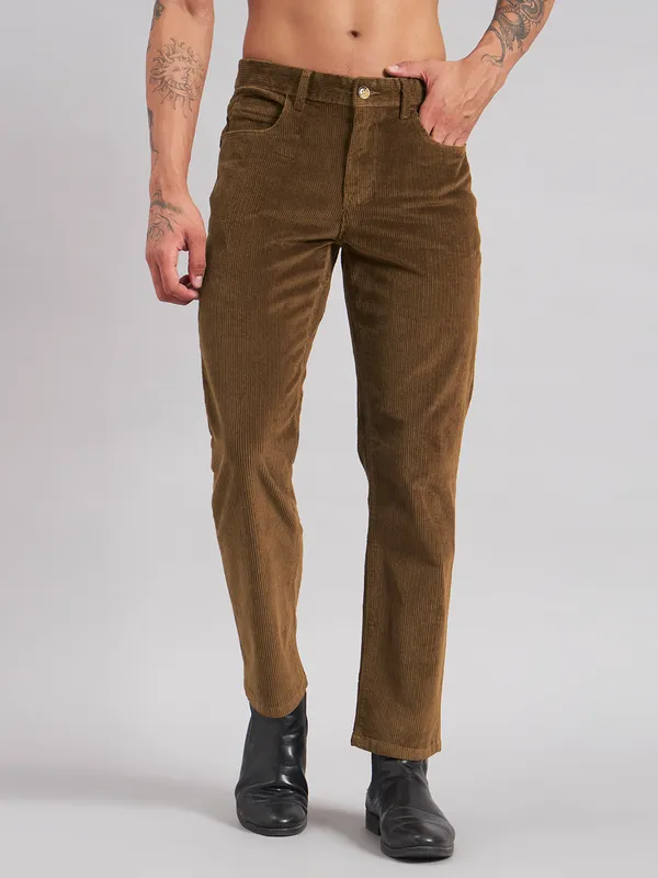 Sand_Dunes_Men_Brown_Straight_Fit_Corduroy_Trousers