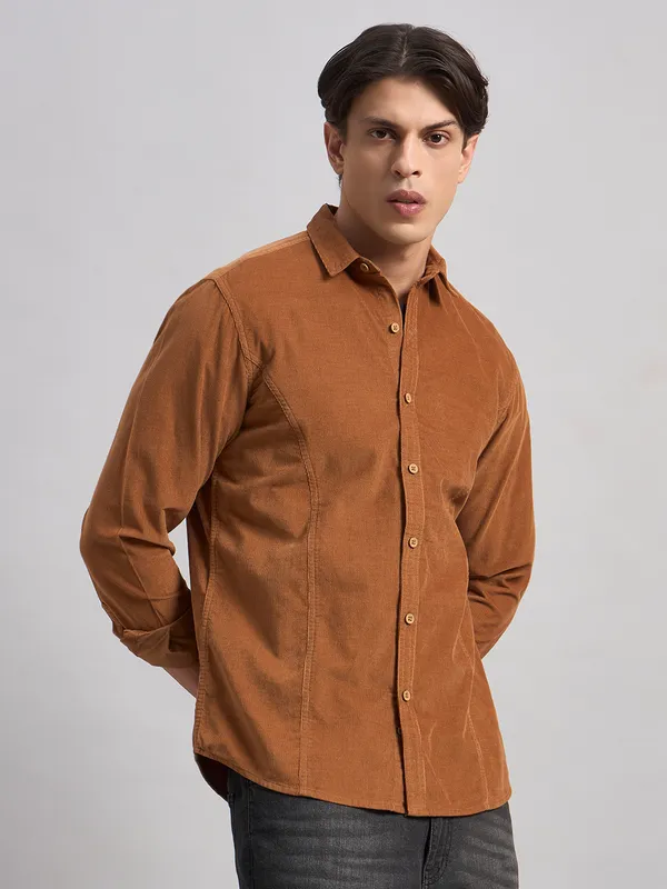Men’S_Relaxed_Fit_Corduroy_Shirt