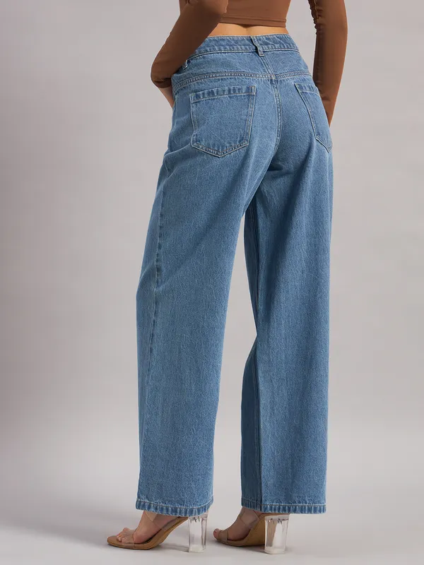 Sand_Dunes_Women’S_Light_Blue_High-Rise_Wide-Leg_Denim_Jeans