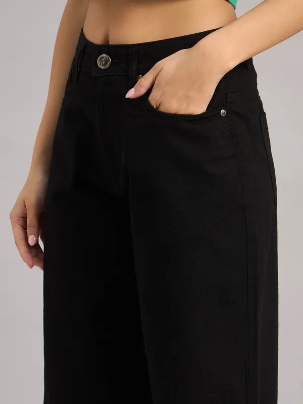 Sand_Dunes_Women’S_Black_High-Rise_Wide-Leg_Jeans