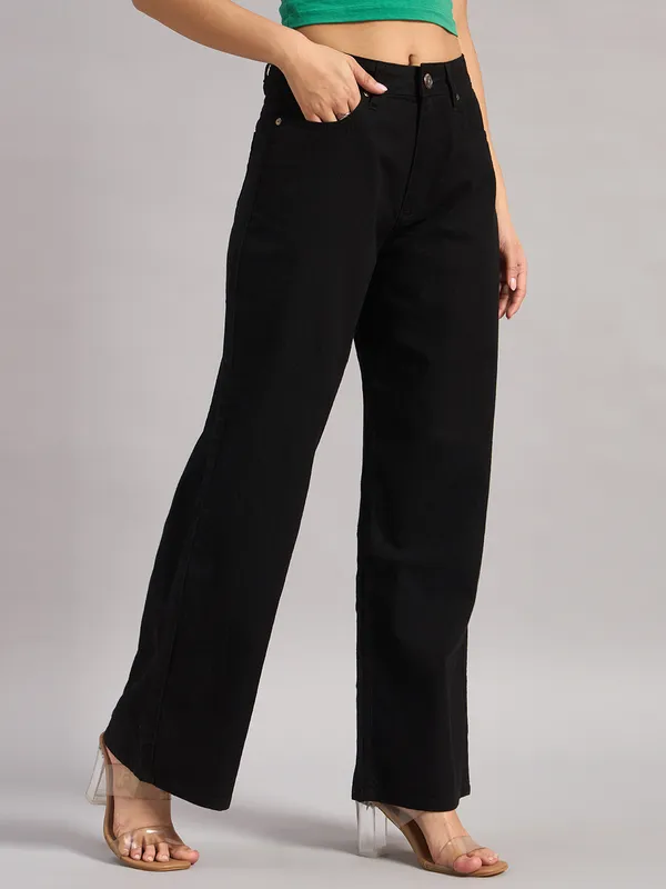 Sand_Dunes_Women’S_Black_High-Rise_Wide-Leg_Jeans
