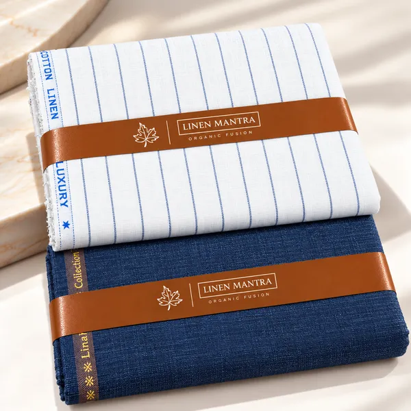 White_And_Blue_Linen_Unstitched_Fabric_For_Men