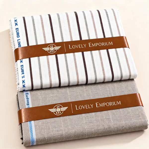 White_&_Grey_Multi-Stripe_Giza_Cotton_Unstitched_Fabric_Set_Men