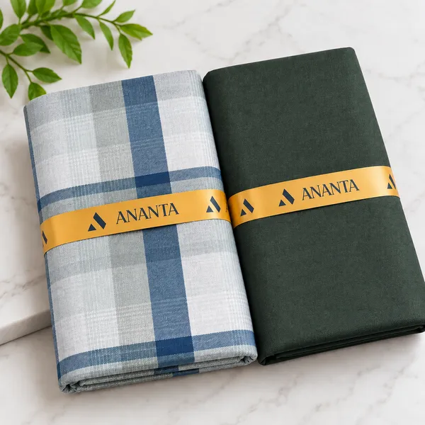 Blue_And_Green_Checked_Lungi_Set_for_Men