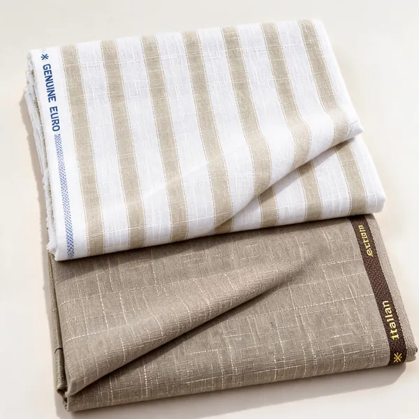 Beige_&_White_Vertical_Striped_Giza_Cotton_Unstitched_Fabric_Set_Men