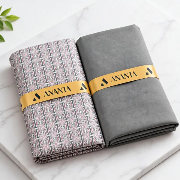 Linen_Grey_Geometric_Print_&_Solid_Unstitched_Fabric_Set