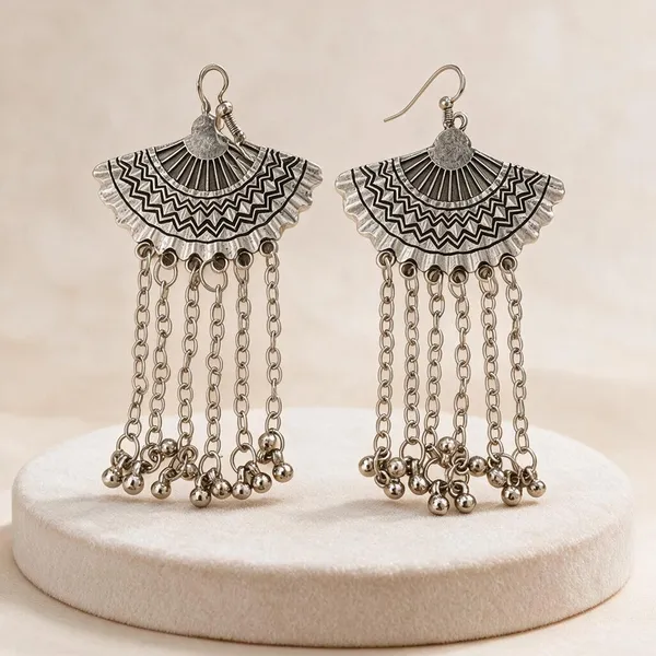 Silver_Tone_Dangle_Earrings_for_Women