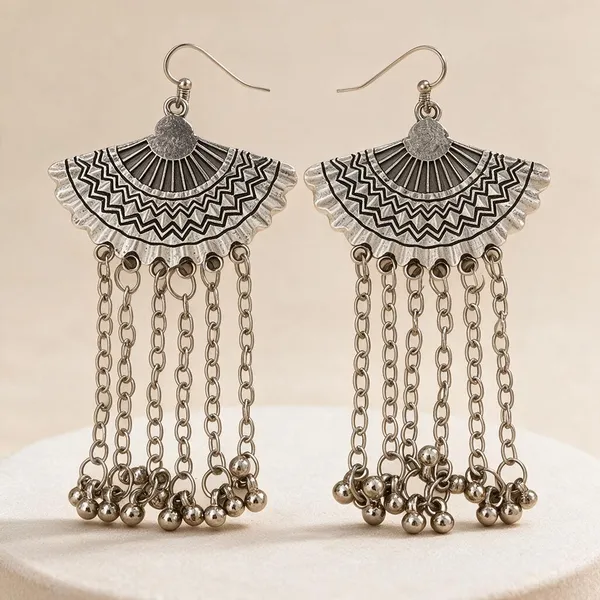 Silver_Tone_Dangle_Earrings_for_Women