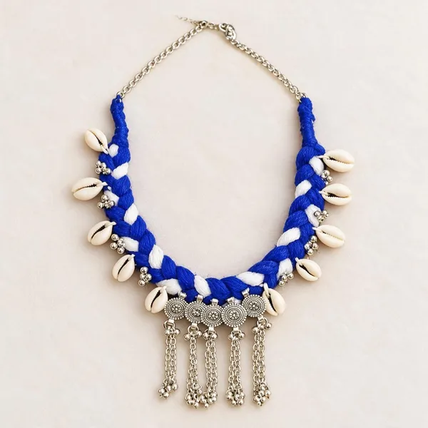 Blue_Boho_Shell_Necklace_for_Women