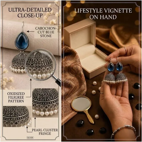 Oxidized_Silver_Plated_Stone_Teardrop_Jhumka_Earrings_For_Girls_Women_Ethnic_Jewellery_Wedding_Party_Festive_Jewellery