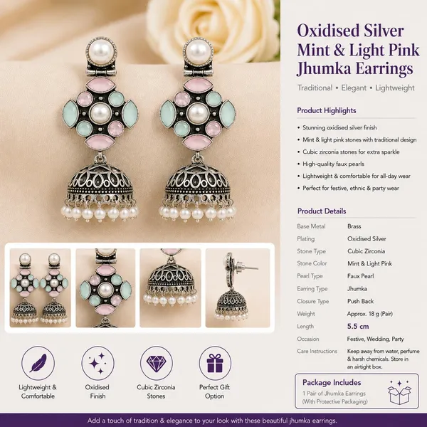 Traditional_Pearl_Accent_Oxidized_Jhumki_Earrings