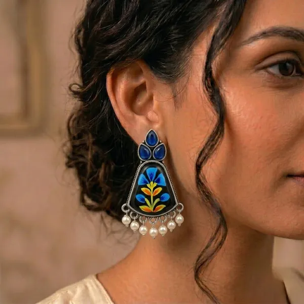 Jhumki_Earrings_For_Women_Girls_Meenakari_Stone_Handpainted_Earrings_Festive_Earrings_Traditional_Earrings_Ethnic_Wear_Gift_For_Women_Girls