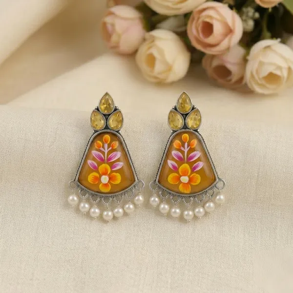 Jhumki_Earrings_For_Women_Girls_Meenakari_Stone_Handpainted_Earrings_Festive_Earrings_Traditional_Earrings_Ethnic_Wear_Gift_For_Women_Girls
