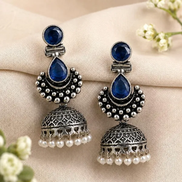 Jhumka_Earrings_For_Girls_Women_Festival_Wedding_Ethnic_Wear_Navratri_Garba