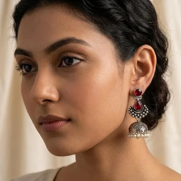 Product_Summary_Jhumka_Earrings_For_Girls_Women_Festival_Wedding_Ethnic_Wear_Navratri_Garba