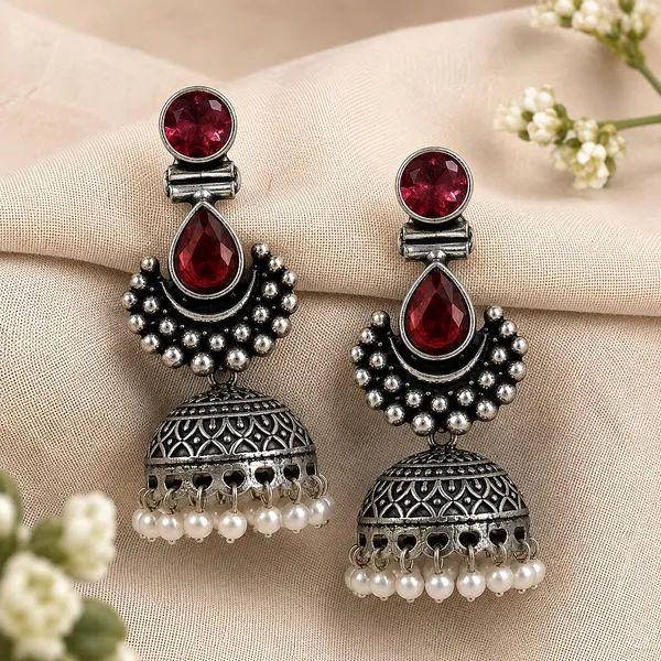 Product_Summary_Jhumka_Earrings_For_Girls_Women_Festival_Wedding_Ethnic_Wear_Navratri_Garba