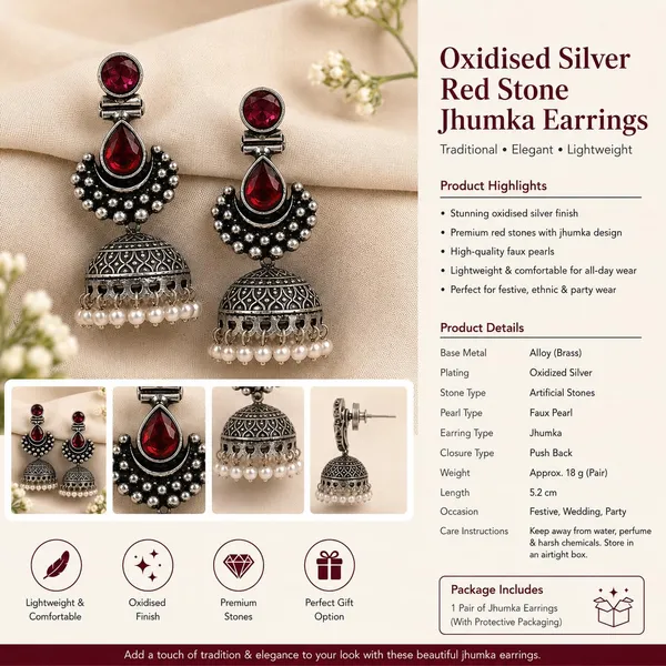 Product_Summary_Jhumka_Earrings_For_Girls_Women_Festival_Wedding_Ethnic_Wear_Navratri_Garba