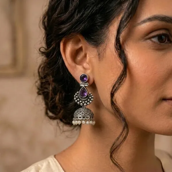 Jhumka_Earrings_For_Girls_Women_Festival_Wedding_Ethnic_Wear_Navratri_Garba