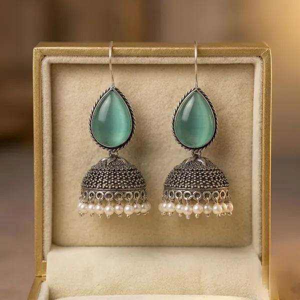 Oxidized_Silver_Plated_Brass_Teardrop_Jhumka_Earrings_For_Girls_Women