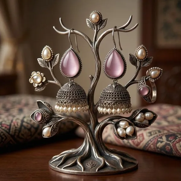 Oxidized_Silver_Plated_Brass_Teardrop_Jhumka_Earrings_For_Girls_Women