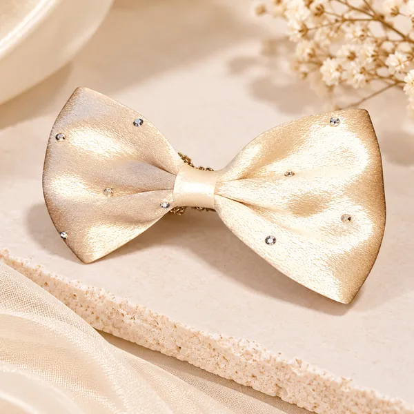 Golden_Glow_Beige_Velvet_Hair_Bow_Clip_With_Rhinestones_For_Women