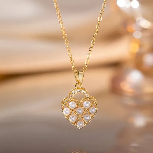 Ethereal_Glow_Pearl_Embellished_Gold_Heart_Necklace_Default_Title