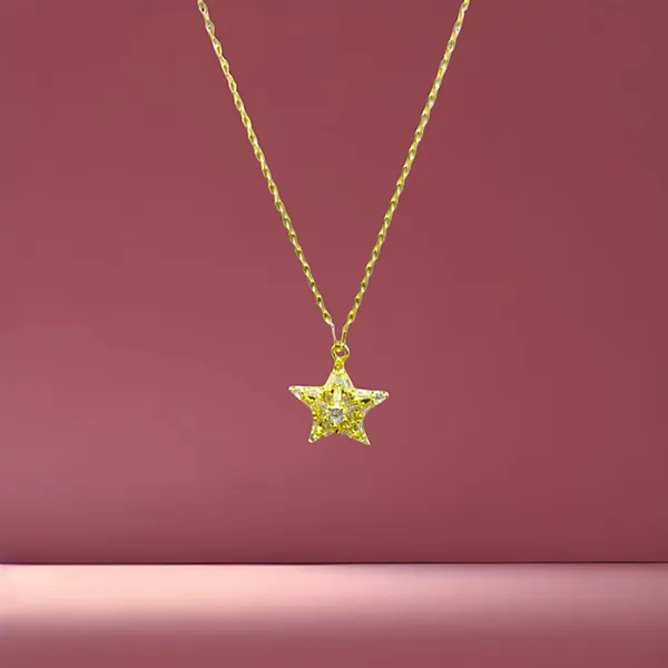 Midnight_Wish_Cz_Star_Pendant_Necklace_Default_Title