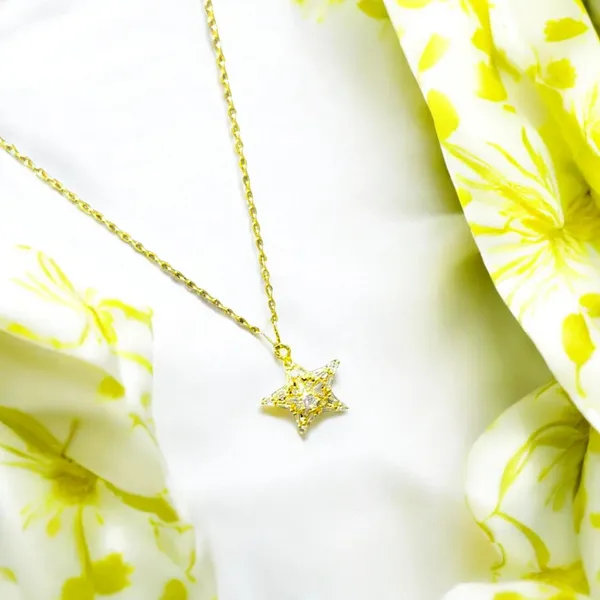 Midnight_Wish_Cz_Star_Pendant_Necklace_Default_Title