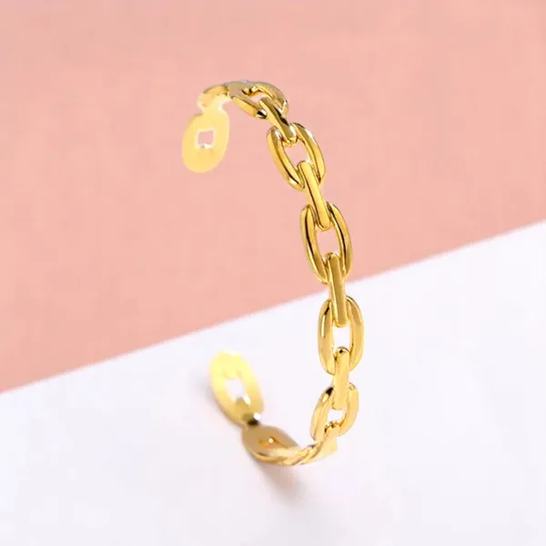Golden_Loop_Gold_Chain_Link_Cuff_Bracelet_Default_Title