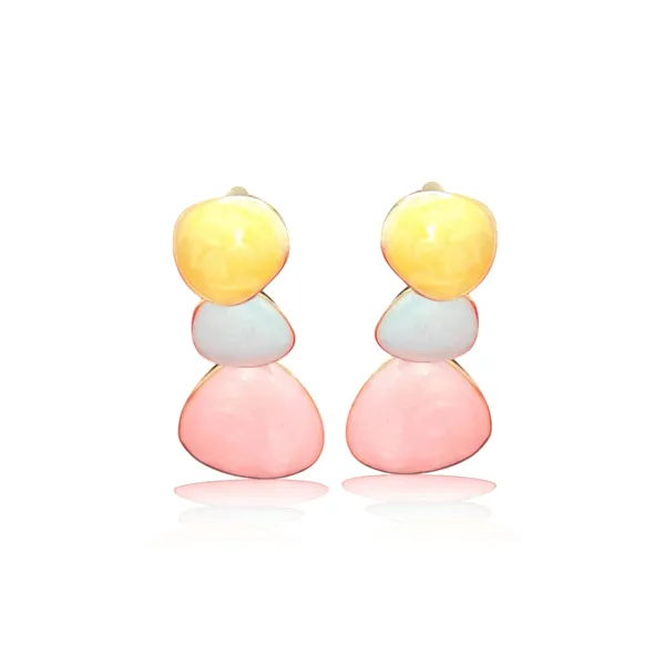 Golden_Flow_Yellow_Gold_Enamel_Dangle_Earrings_Default_Title