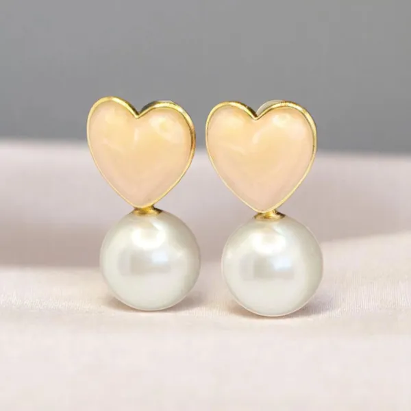 Soft_Bloom_Peach_Heart_Pearl_Drop_Earrings_Default_Title
