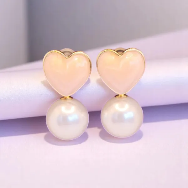 Soft_Bloom_Peach_Heart_Pearl_Drop_Earrings_Default_Title