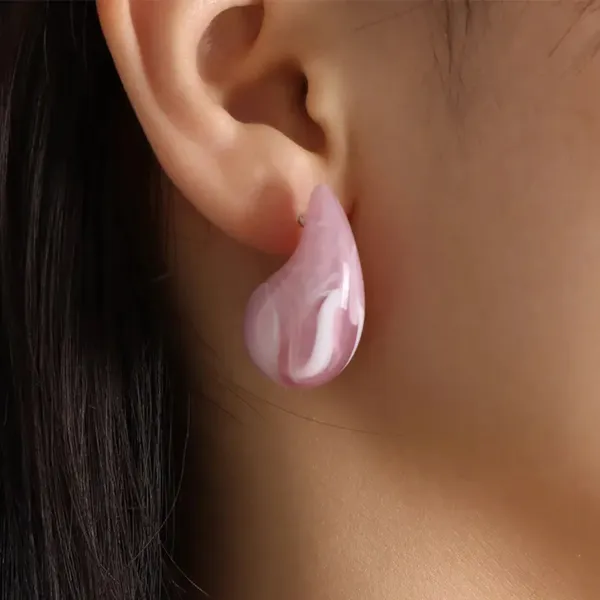 Sunkissed_Muse_Light_Coral_Resin_Teardrop_Earrings_Default_Title