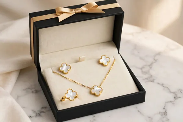 Serene_Elegance_White_Clover_Jewelry_Set_Default_Title