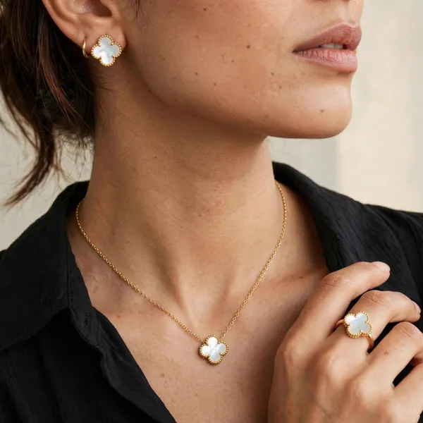 Serene_Elegance_White_Clover_Jewelry_Set_Default_Title