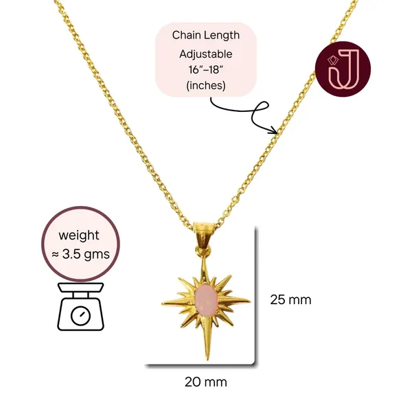 Blush_Radiance_Pink_Opal_Sunburst_Pendant_Necklace_Default_Title