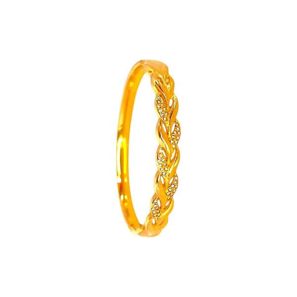 Twist_Glow_Gold_Crystal_Twist_Bracelet_Default_Title