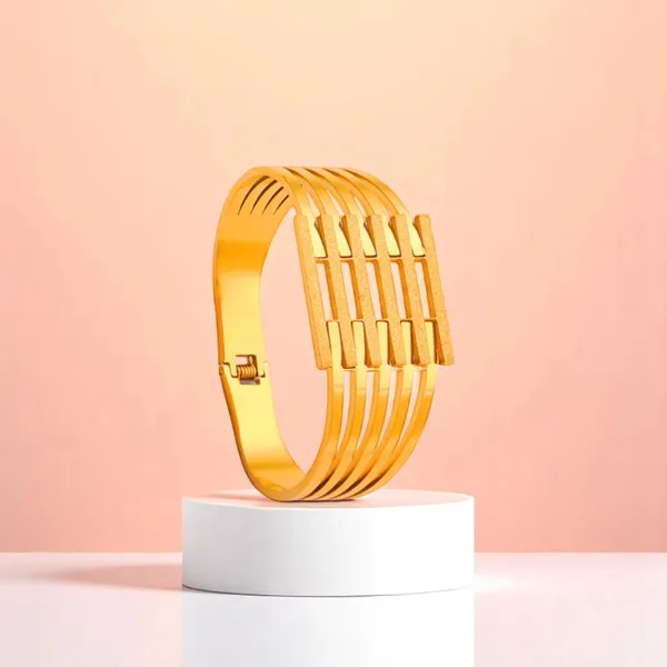 Gleam_Flow_Multi_Strand_Gold_Glitter_Bracelet_Default_Title