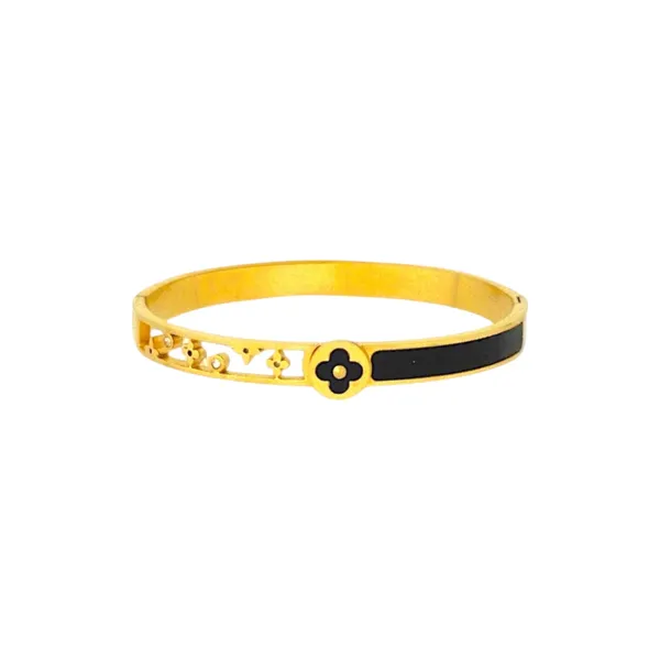 Midnight_Grace_Black_Enamel_Clover_Bracelet_Default_Title