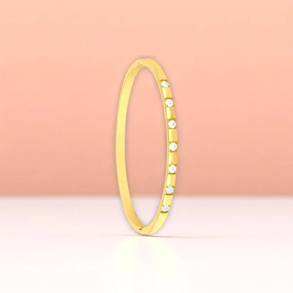 Crystal_Whisper_Gold_Crystal_Slim_Bracelet_Default_Title