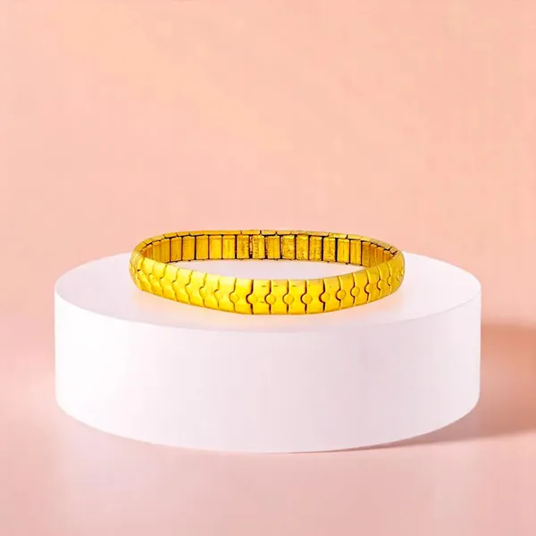 Glow_Ease_18k_Gold_Flexible_Stretch_Bracelet_Default_Title