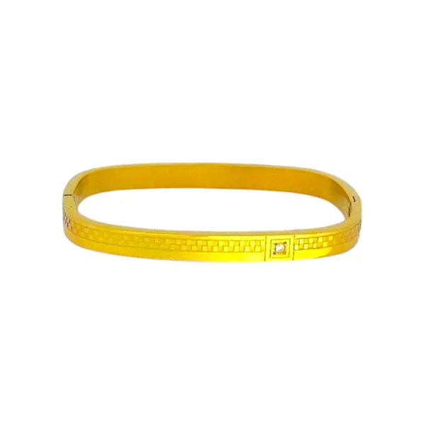 Golden_Prism_Square_Crystal_Gold_Bracelet_Default_Title