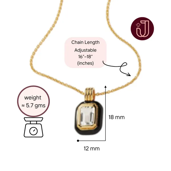 Noir_Halo_Black_O_Crystal_Necklace_Default_Title